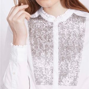 Boden size US6 sequin dress shirt super pretty!